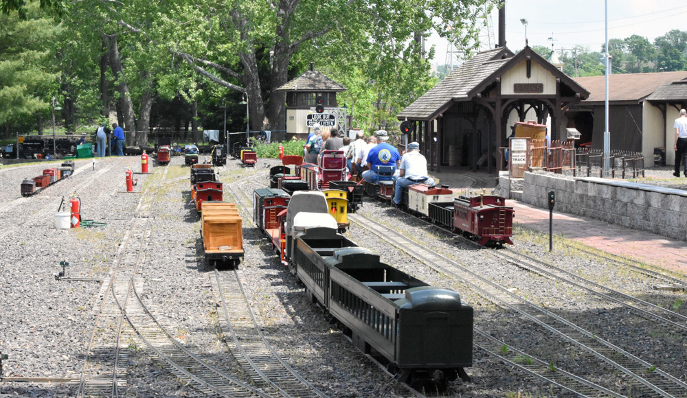 Yard and station area.